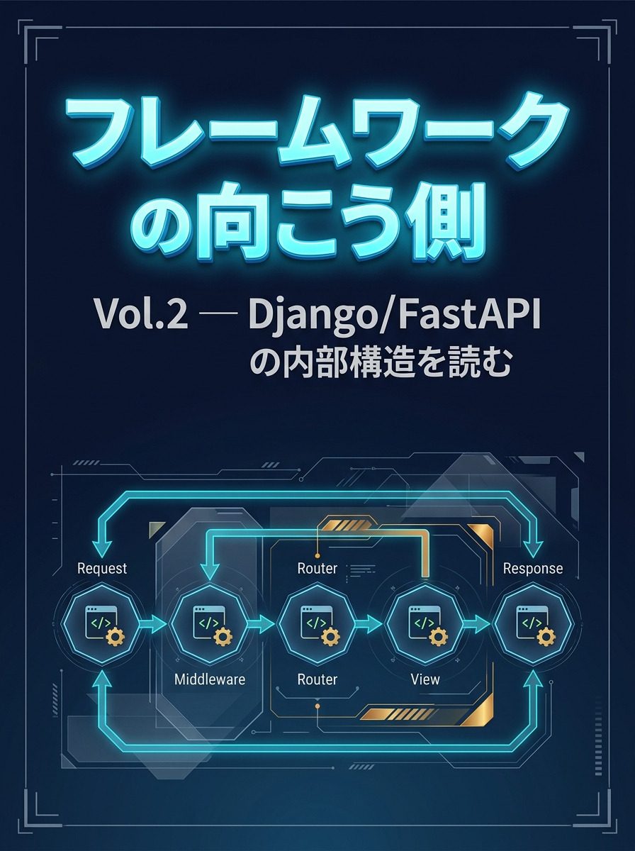 フレームワークの向こう側 Vol.2 — Django/FastAPI の内部構造を読む